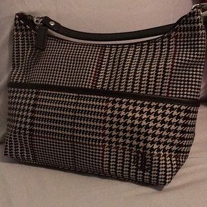 Ralph Lauren houndstooth mini handbag